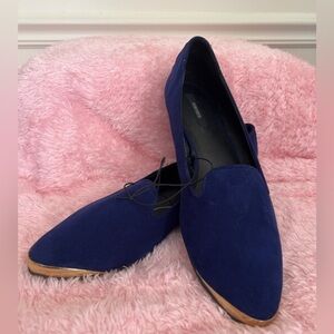 Forever 21 Women’s Blue Suede Loafers